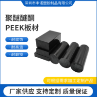 加工PEEK板PEEK棒防静电 耐高温耐腐蚀聚醚醚酮 黑色PEEK板零切